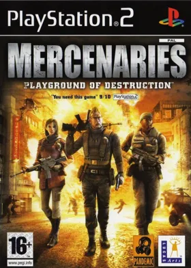 Mercenaries box cover front